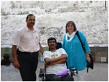 M. Soikat de Mobility India, M. Dilip de TAP et Marika Millar de MIBLOU.