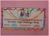 Petit centre éducatif pour enfants handicapés créé avec l'aide de MIBLOU.
